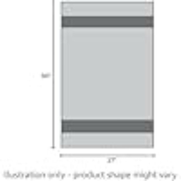 SKL Home Timeless Leaves Cotton Bath Towel Set – 2-Piece | White with Leaf Embro - Picture 4 of 4